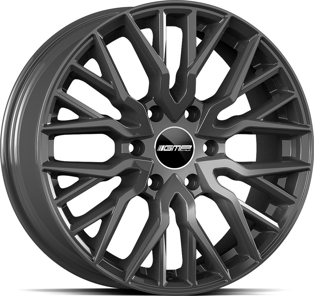 GMP BOOSTER GLOSS ANTHRACITE 8x18 6/130 ET45 CB84.1