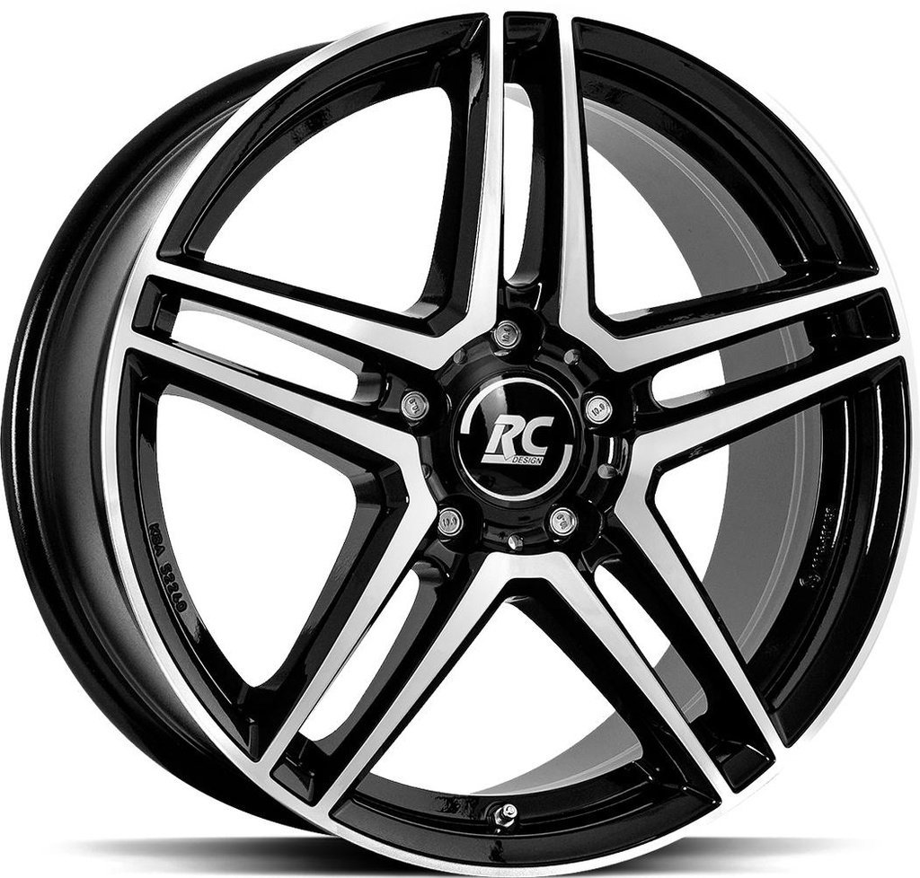 BROCK RCD17 BLACK FULL POL 8.5x19 5/112 ET44 CB66.6