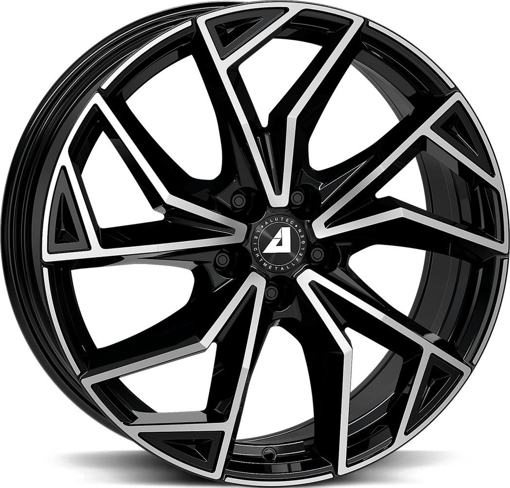 ALUTEC ADX.02 DIAM BLACK POL 7.5x18 4/108 ET18 CB65.1