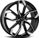 BROCK RC34 BLACK FULL POL 8x18 5/108 ET45 CB63.4